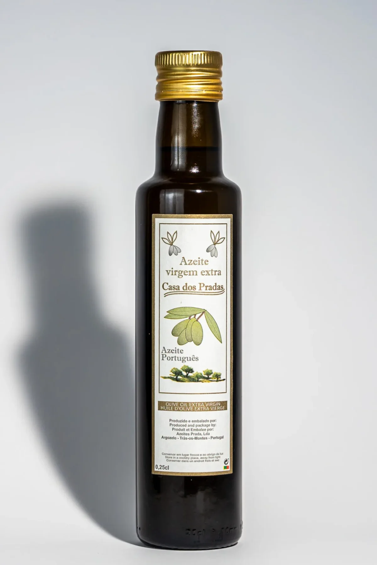 Garrafa 0,25L azeite Virgem Extra