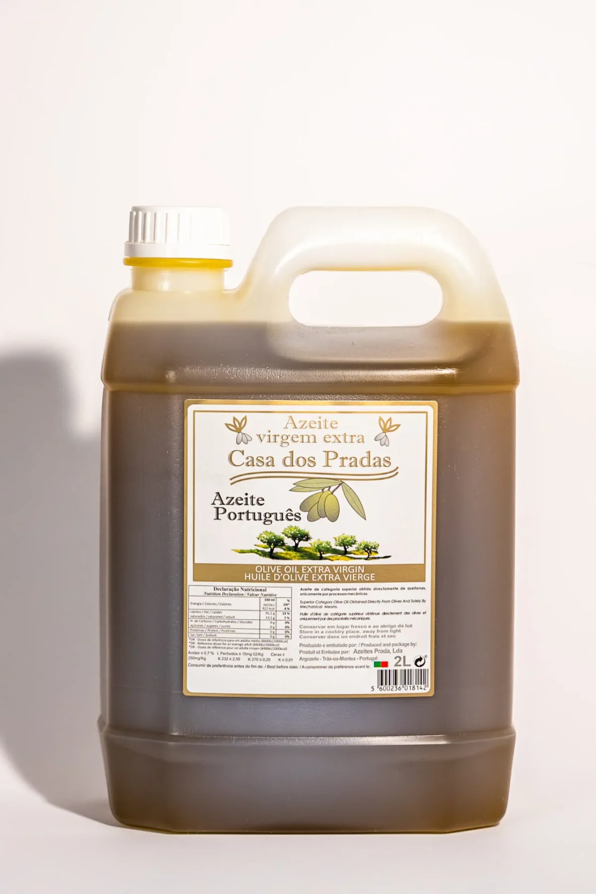 Garrafão 5L e 2L Azeite Virgem Extra